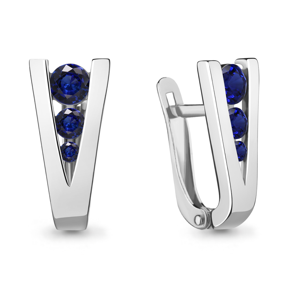 Серьги из серебра с сапфиром искусственным Aquamarine Aquamarine 48511Б_925_р, 48511Б_925_р
Серьги из серебра с сапфиром искусственным Aquamarine Aquamarine 48511Б_925_р, 48511Б_925_р