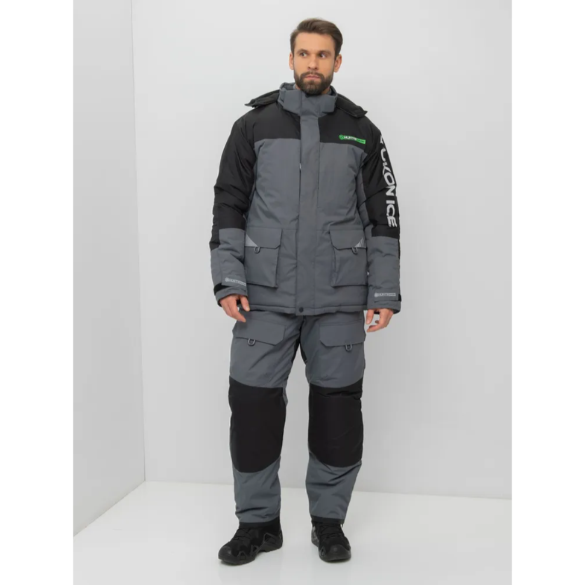 Костюм зимний Huntsman Yukon Ice ткань Breathable цвет Серый Черный 52-54, 182-188, Yukon Ice
Костюм зимний Huntsman Yukon Ice ткань Breathable цвет Серый Черный 52-54, 182-188, Yukon Ice