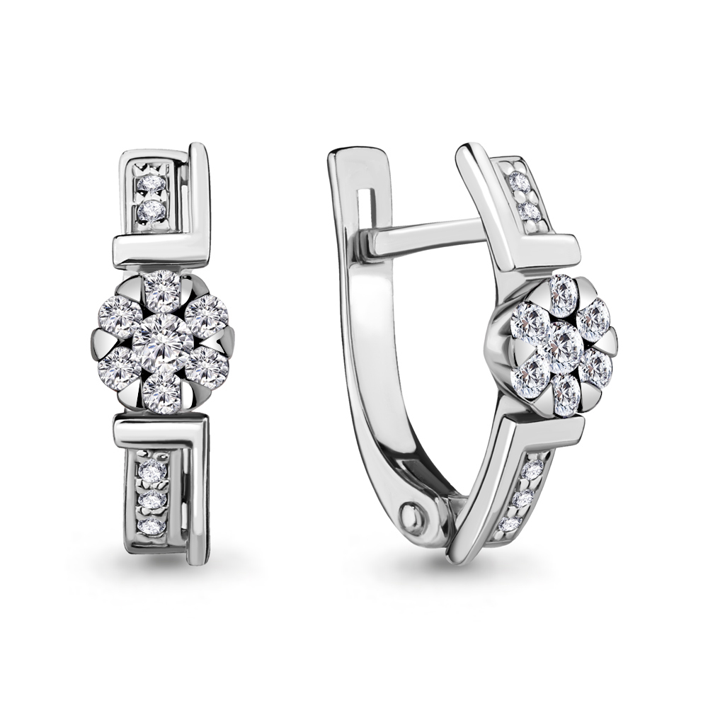 Серьги из белого золота с бриллиантом Aquamarine Aquamarine 942412А_585_бз, 942412А_585_бз
Серьги из белого золота с бриллиантом Aquamarine Aquamarine 942412А_585_бз, 942412А_585_бз