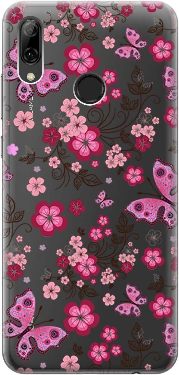 Чехол на Honor 10 Lite/Huawei P Smart (2019) "Butterflies and Flowers" прозрачный, Прозрачный;розовый, 670
Чехол на Honor 10 Lite/Huawei P Smart (2019) "Butterflies and Flowers" прозрачный, Прозрачный;розовый, 670