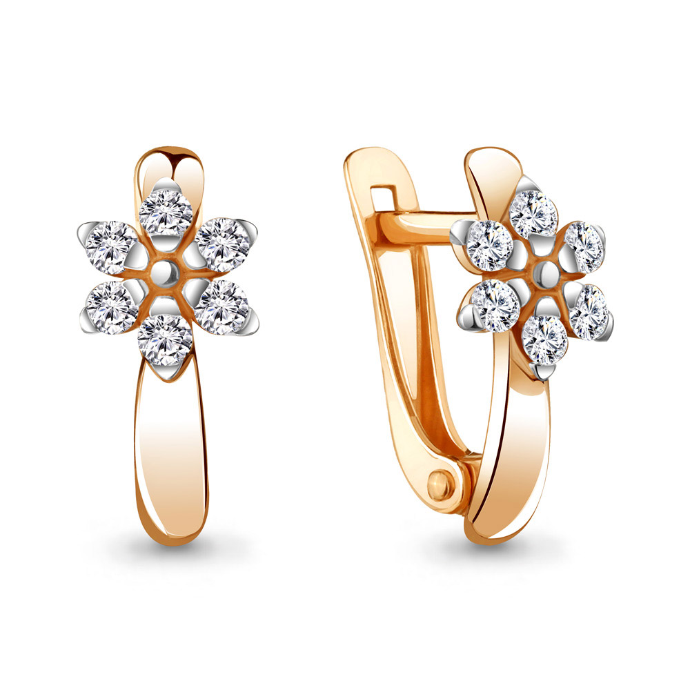 Серьги из красного золота с фианитом Aquamarine Aquamarine 48338А_585_кз, 48338А_585_кз
Серьги из красного золота с фианитом Aquamarine Aquamarine 48338А_585_кз, 48338А_585_кз