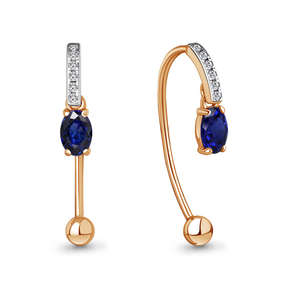 Серьги из серебра с фианитом\сапфиром искусственным Aquamarine Aquamarine 48296АБ_925_з, 48296АБ_925_з
Серьги из серебра с фианитом\сапфиром искусственным Aquamarine Aquamarine 48296АБ_925_з, 48296АБ_925_з