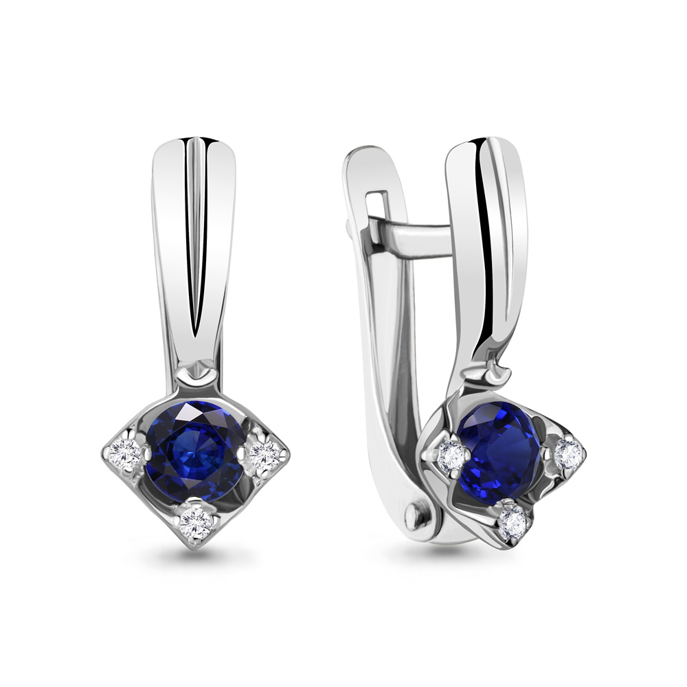 Серьги из серебра с фианитом\сапфиром искусственным Aquamarine Aquamarine 48256Б_925_р, 48256Б_925_р
Серьги из серебра с фианитом\сапфиром искусственным Aquamarine Aquamarine 48256Б_925_р, 48256Б_925_р