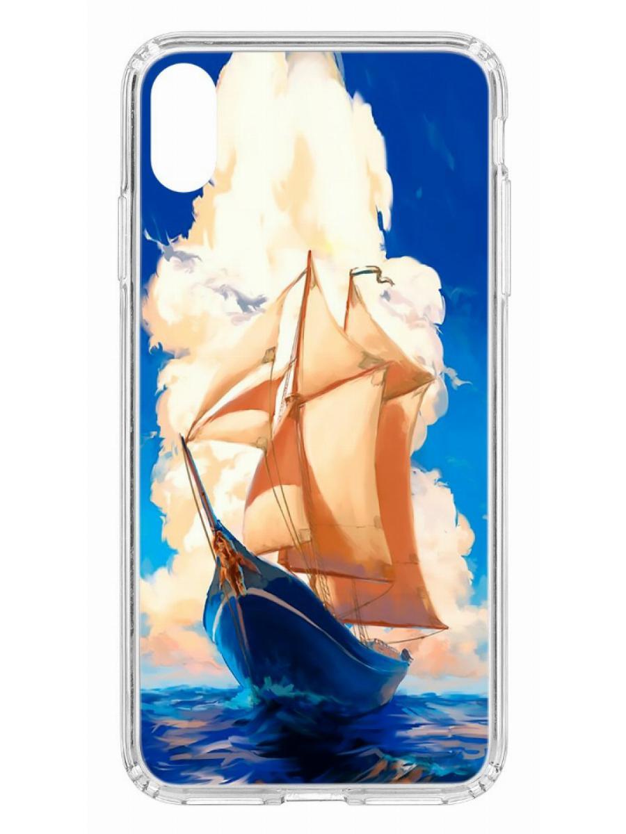 Чехол на Apple iPhone XS Max Kruche Print Парусник, Прозрачный;разноцветный;черный;белый
Чехол на Apple iPhone XS Max Kruche Print Парусник, Прозрачный;разноцветный;черный;белый