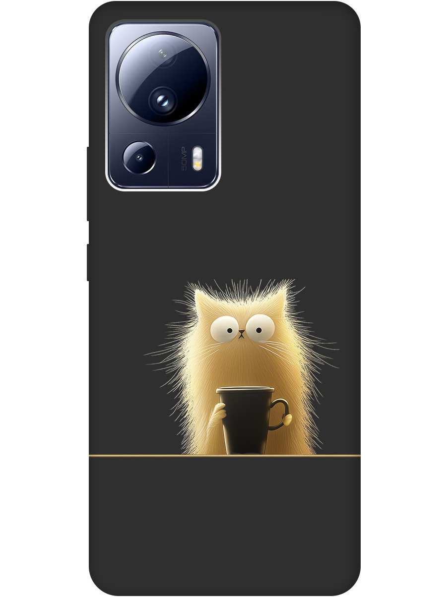 Силиконовый чехол на Xiaomi 13 Lite с принтом "Котик с кружкой" матовый черный, Золотистый;белый;черный, 768741212
Силиконовый чехол на Xiaomi 13 Lite с принтом "Котик с кружкой" матовый черный, Золотистый;белый;черный, 768741212