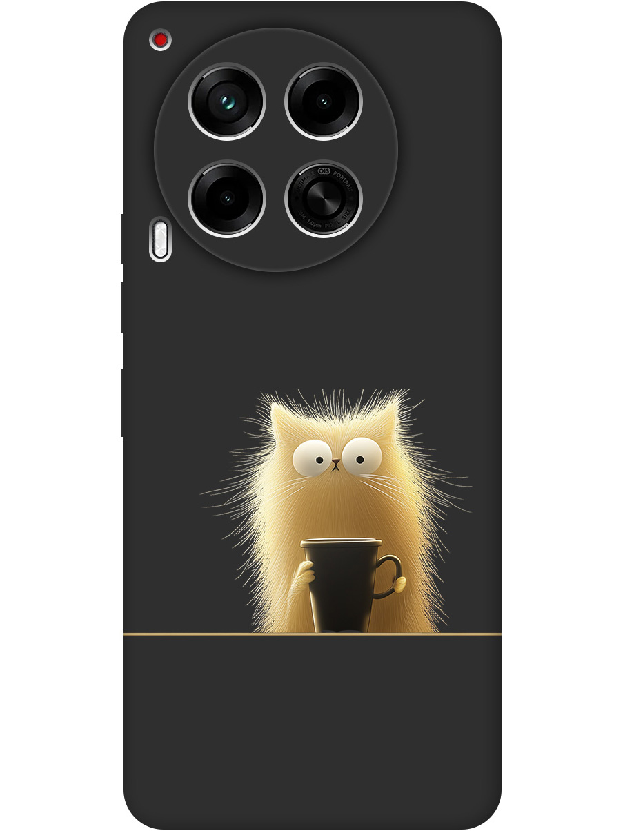 Силиконовый чехол на Tecno Camon 30 4g / 30 5g с принтом "Котик с кружкой" матовый черный, Золотистый;белый;черный, 782632412
Силиконовый чехол на Tecno Camon 30 4g / 30 5g с принтом "Котик с кружкой" матовый черный, Золотистый;белый;черный, 782632412