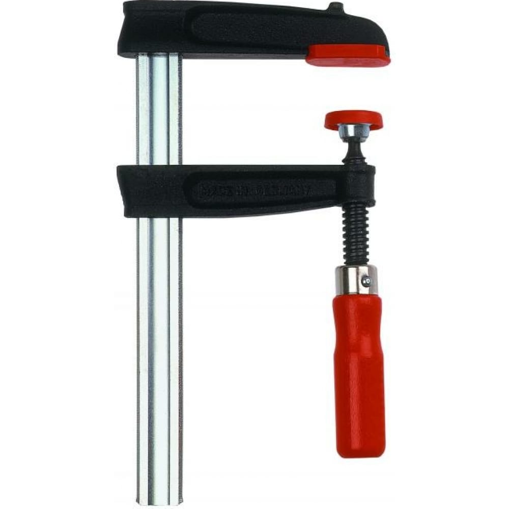 Струбцина из ковкого чугуна BESSEY 120/60, усилие 5.5 кН, с деревянной рукояткой, BE-TPN12
Струбцина из ковкого чугуна BESSEY 120/60, усилие 5.5 кН, с деревянной рукояткой, BE-TPN12