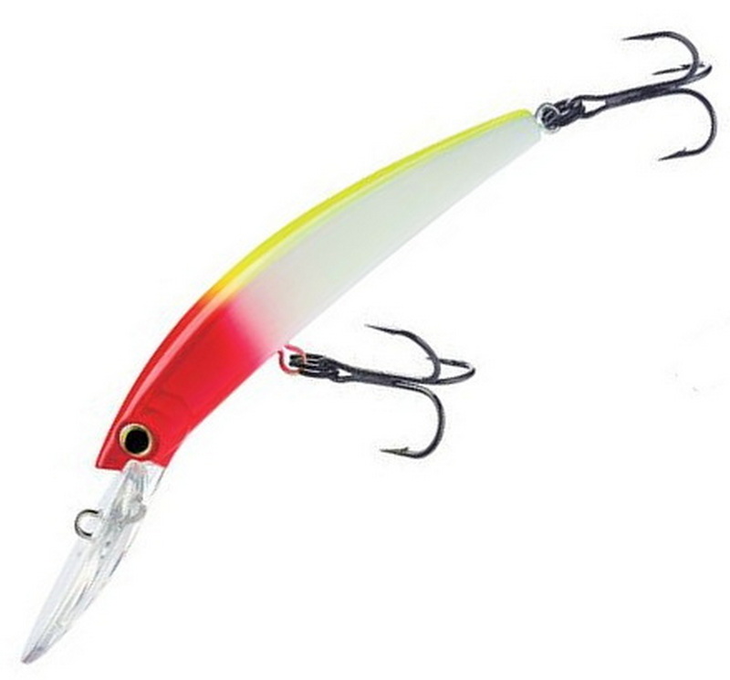 фото Воблер yo-zuri r1301-cr crystal minnow deep diver walleye 130f