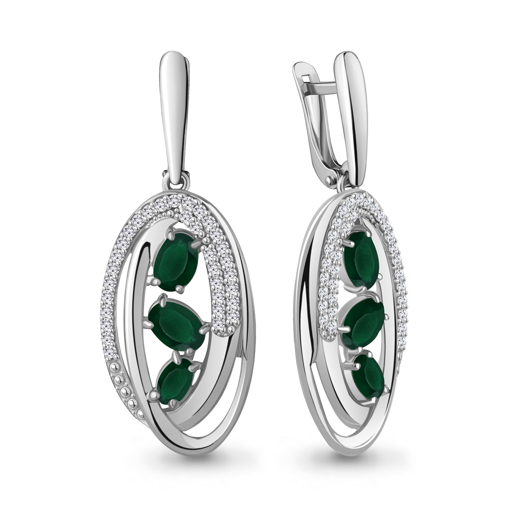 Серьги из серебра с агатом\фианитом Aquamarine Aquamarine 4784409А_925_р, 4784409А_925_р
Серьги из серебра с агатом\фианитом Aquamarine Aquamarine 4784409А_925_р, 4784409А_925_р