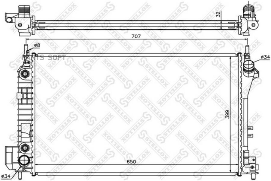STELLOX 10-26001-SX_радиатор системы охлаждения!\ Opel Vectra/Signum 1.8-3.2 02> 1шт 
STELLOX 10-26001-SX_радиатор системы охлаждения!\ Opel Vectra/Signum 1.8-3.2 02> 1шт