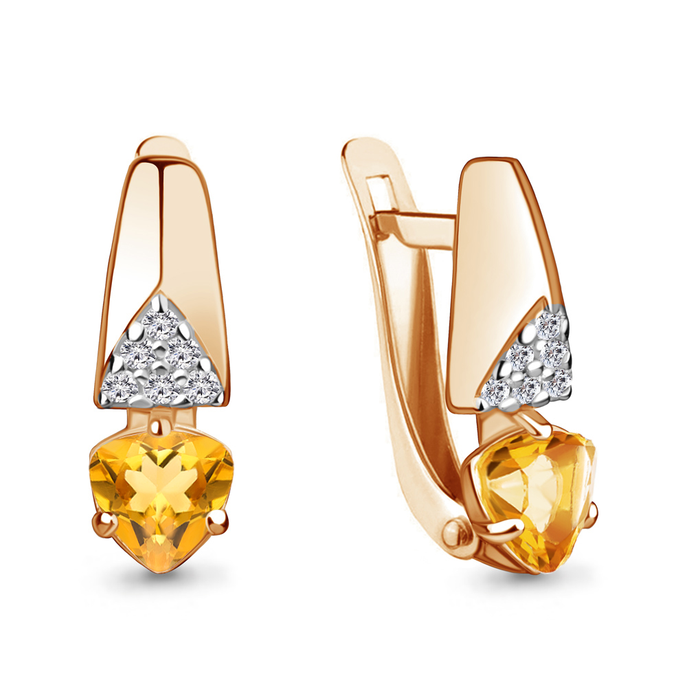 Серьги из серебра с цитрином\фианитом Aquamarine Aquamarine 4782506А_925_з, 4782506А_925_з
Серьги из серебра с цитрином\фианитом Aquamarine Aquamarine 4782506А_925_з, 4782506А_925_з