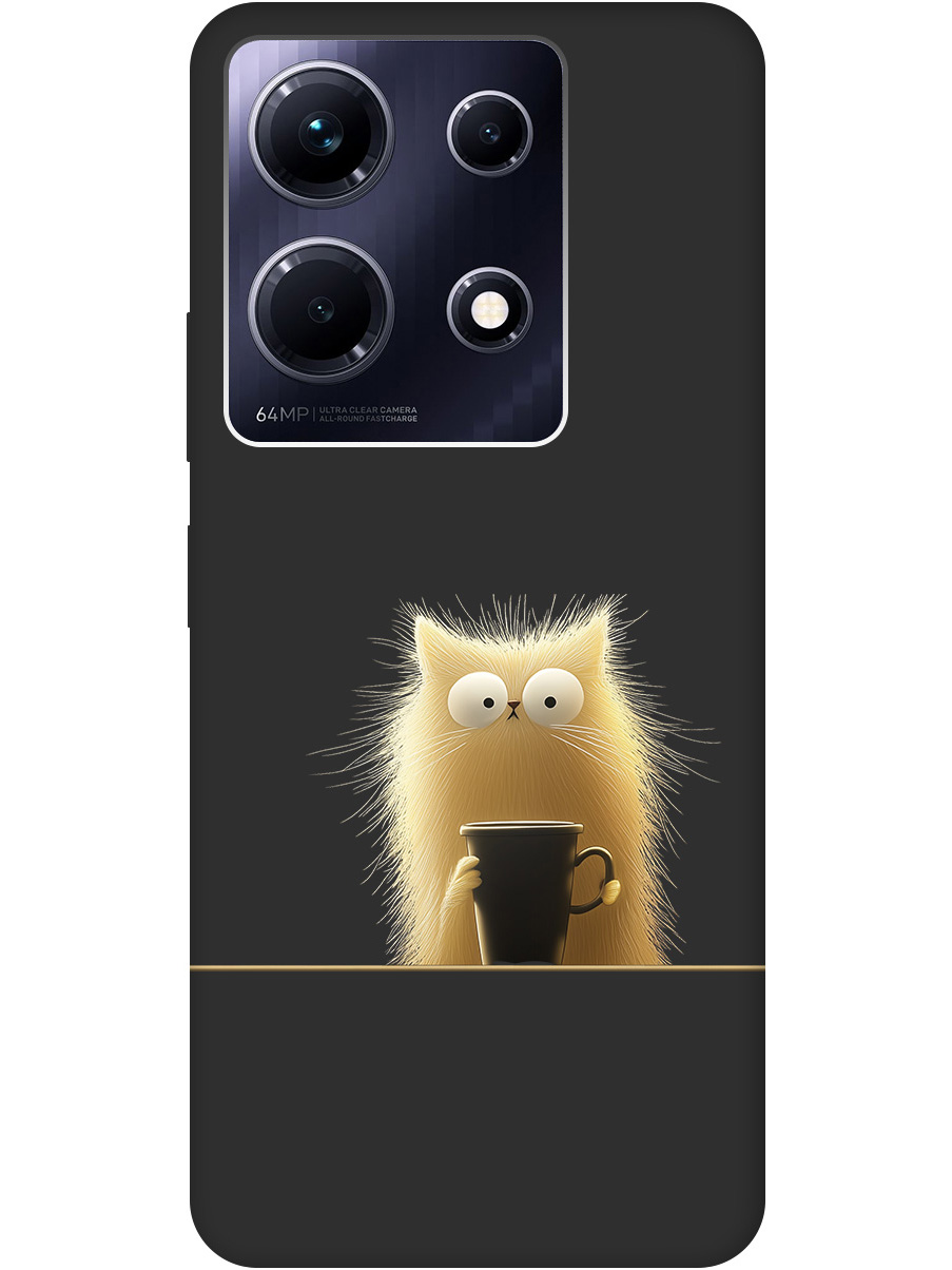 Силиконовый чехол на Infinix Note 30 с принтом "Котик с кружкой" матовый черный, Золотистый;белый;черный, 773943712
Силиконовый чехол на Infinix Note 30 с принтом "Котик с кружкой" матовый черный, Золотистый;белый;черный, 773943712