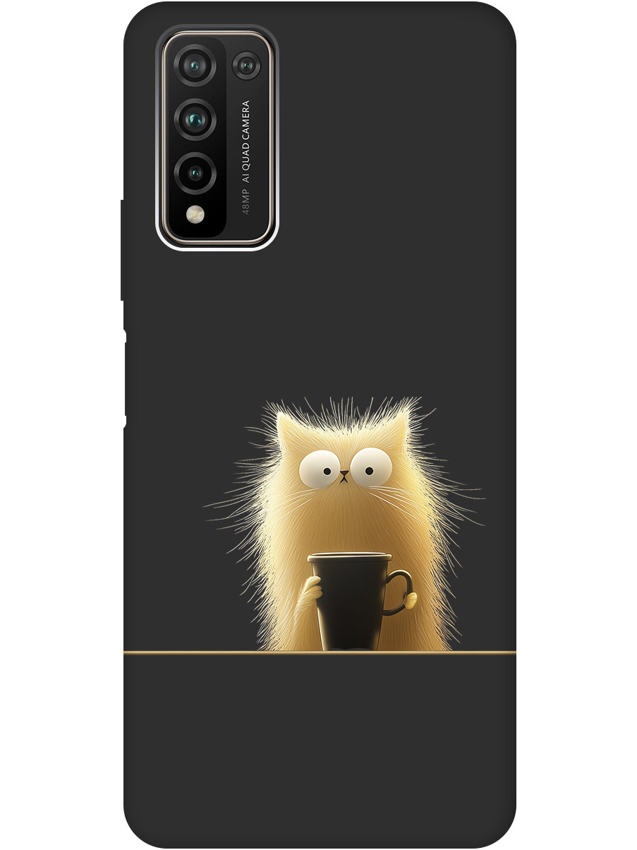 Силиконовый чехол на Honor 10x Lite с принтом "Котик с кружкой" матовый черный, Золотистый;белый;черный, 723565512
Силиконовый чехол на Honor 10x Lite с принтом "Котик с кружкой" матовый черный, Золотистый;белый;черный, 723565512