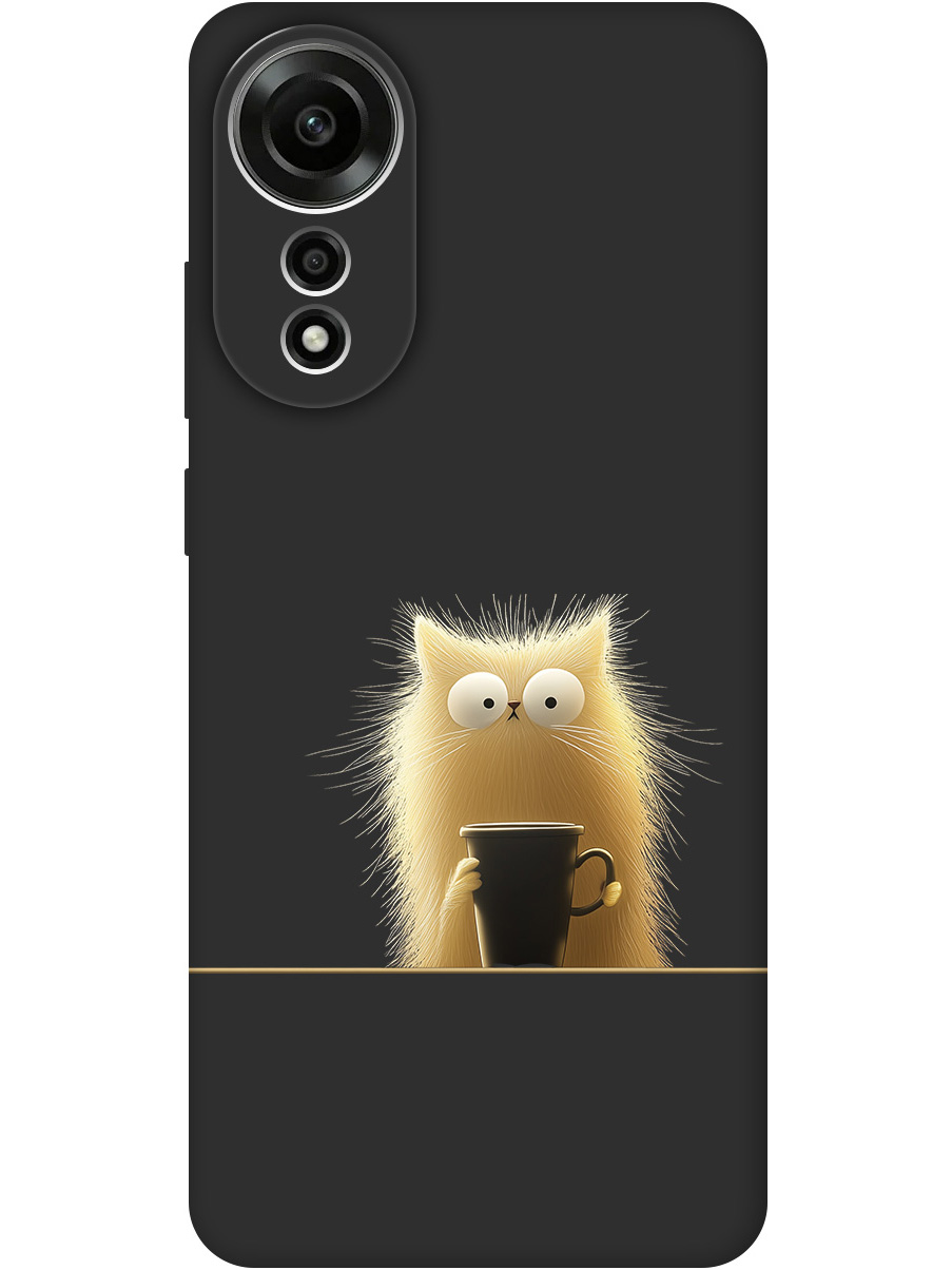 Силиконовый чехол на Oppo A78 4G с принтом "Котик с кружкой" матовый черный, Золотистый;белый;черный, 782630012
Силиконовый чехол на Oppo A78 4G с принтом "Котик с кружкой" матовый черный, Золотистый;белый;черный, 782630012