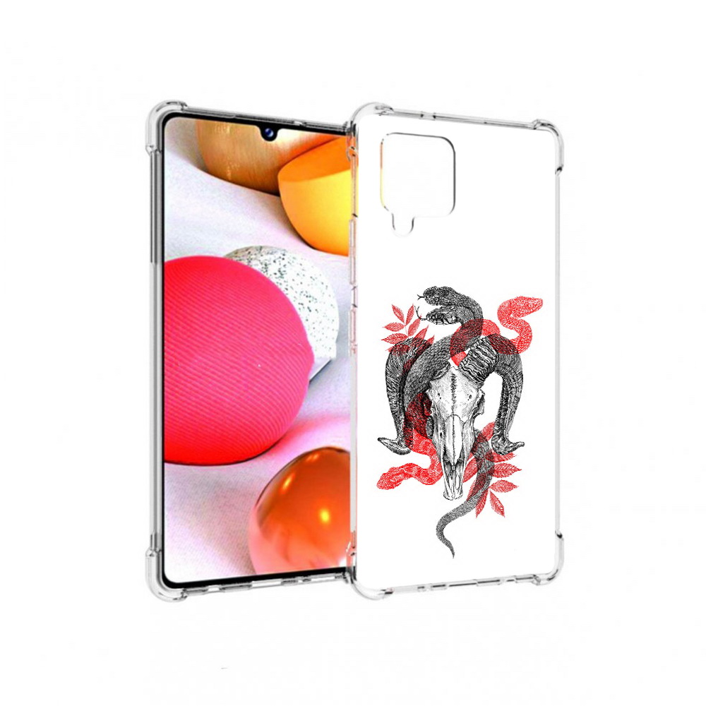 Чехол MyPads Tocco для Samsung Galaxy A42 змея в черепе рисунок (PT226910.539.365), Прозрачный, Tocco
Чехол MyPads Tocco для Samsung Galaxy A42 змея в черепе рисунок (PT226910.539.365), Прозрачный, Tocco