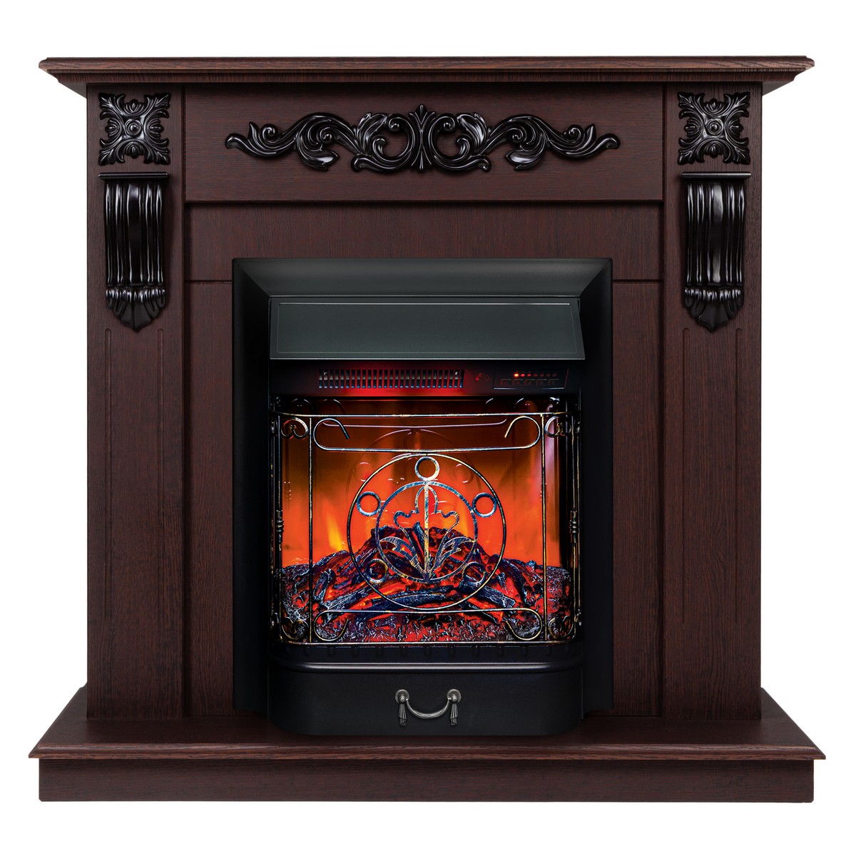 Электрокамин RealFlame Dominica DN с Majestic Lux S BL, звук потрескивания дров, пульт ДУ, Электрокамин Dominica DN с очагом Majestic Lux Black RC
Электрокамин RealFlame Dominica DN с Majestic Lux S BL, звук потрескивания дров, пульт ДУ, Электрокамин Dominica DN с очагом Majestic Lux Black RC