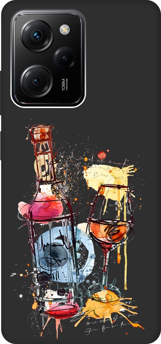 Чехол на Xiaomi Poco X5 Pro 5G с 3D принтом "Aquarelle Wine" черный, Черный;голубой, 158264
Чехол на Xiaomi Poco X5 Pro 5G с 3D принтом "Aquarelle Wine" черный, Черный;голубой, 158264