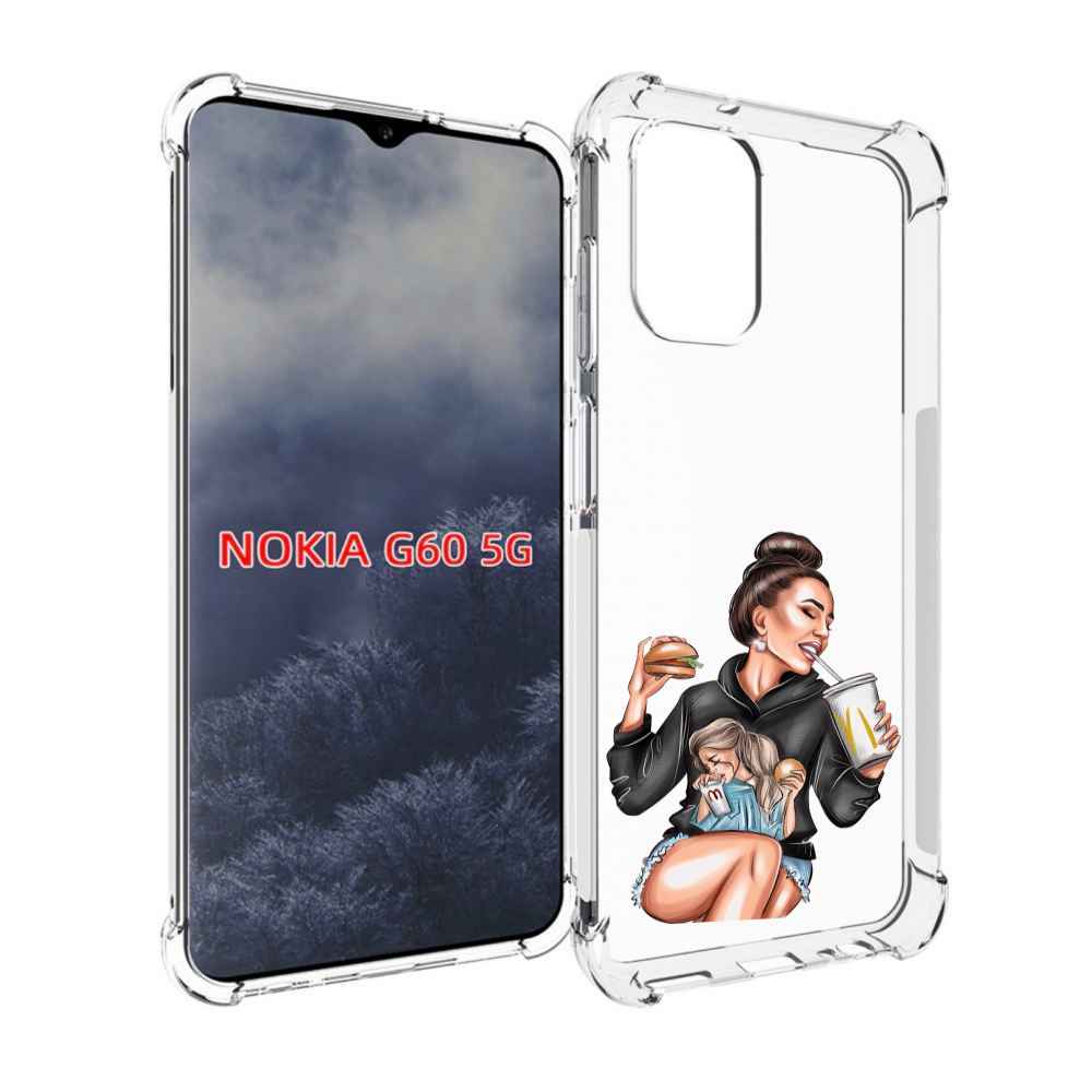 Чехол MyPads любительница-макдональдс женский для Nokia G60 5G, Прозрачный, Tocco
Чехол MyPads любительница-макдональдс женский для Nokia G60 5G, Прозрачный, Tocco