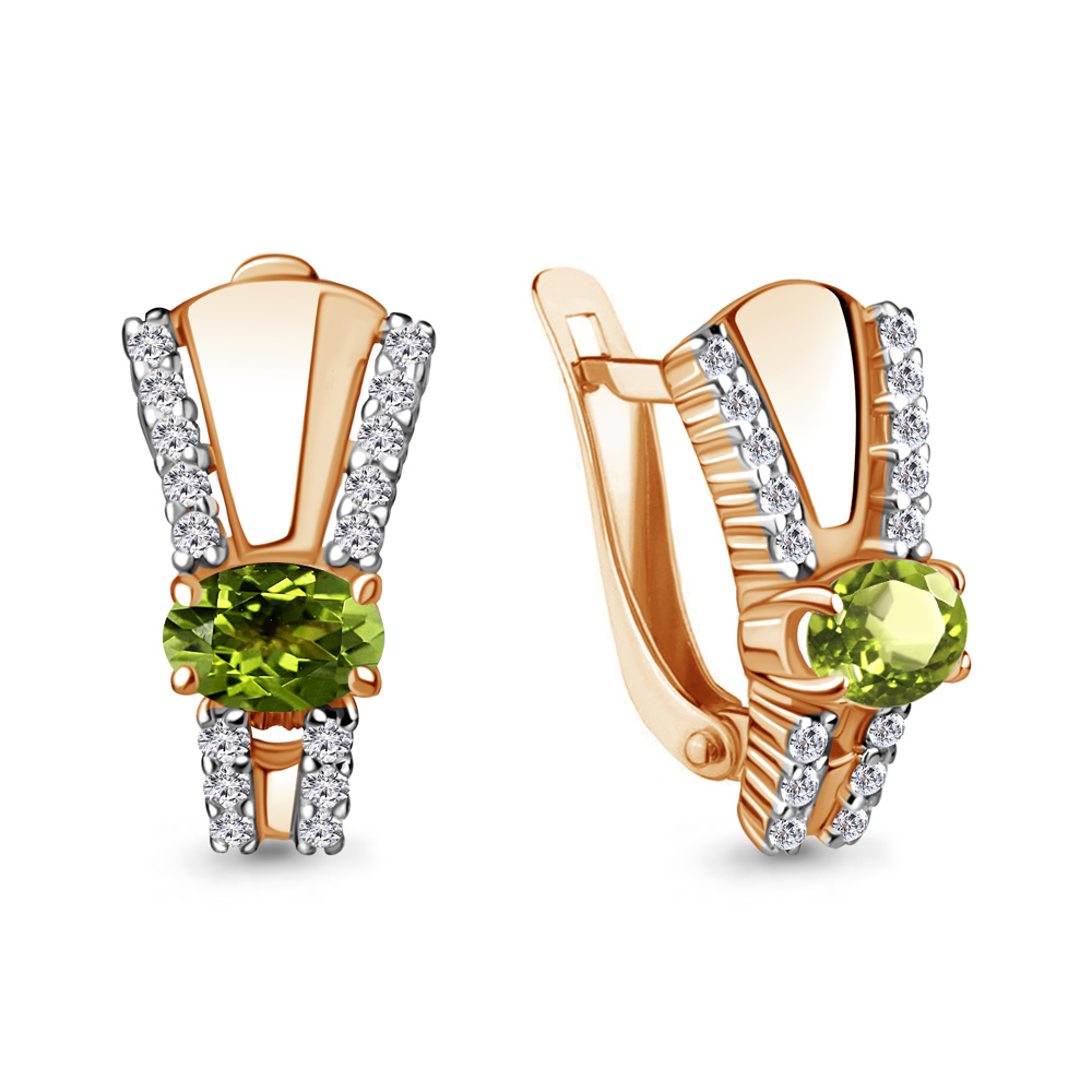 Серьги из серебра с хризолитом\фианитом Aquamarine Aquamarine 4780607А_925_з, 4780607А_925_з
Серьги из серебра с хризолитом\фианитом Aquamarine Aquamarine 4780607А_925_з, 4780607А_925_з