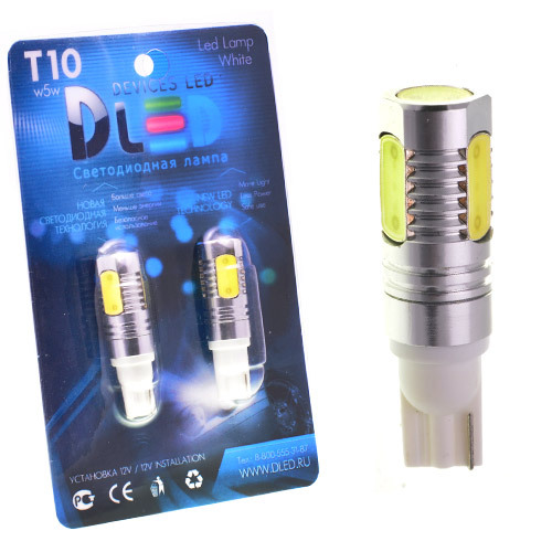 Светодиодная автомобильная лампа T10 - W5W - HP - 6W (Комплект 2 лампы.), T10 - W5W - HP - 6W
Светодиодная автомобильная лампа T10 - W5W - HP - 6W (Комплект 2 лампы.), T10 - W5W - HP - 6W