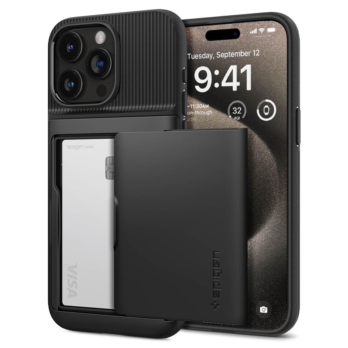Чехол Spigen для iPhone 15 Pro Max - Slim Armor CS - Черный - ACS06589, iPhone 15 Pro Max - Slim Armor|Slim Armor CS
Чехол Spigen для iPhone 15 Pro Max - Slim Armor CS - Черный - ACS06589, iPhone 15 Pro Max - Slim Armor|Slim Armor CS
