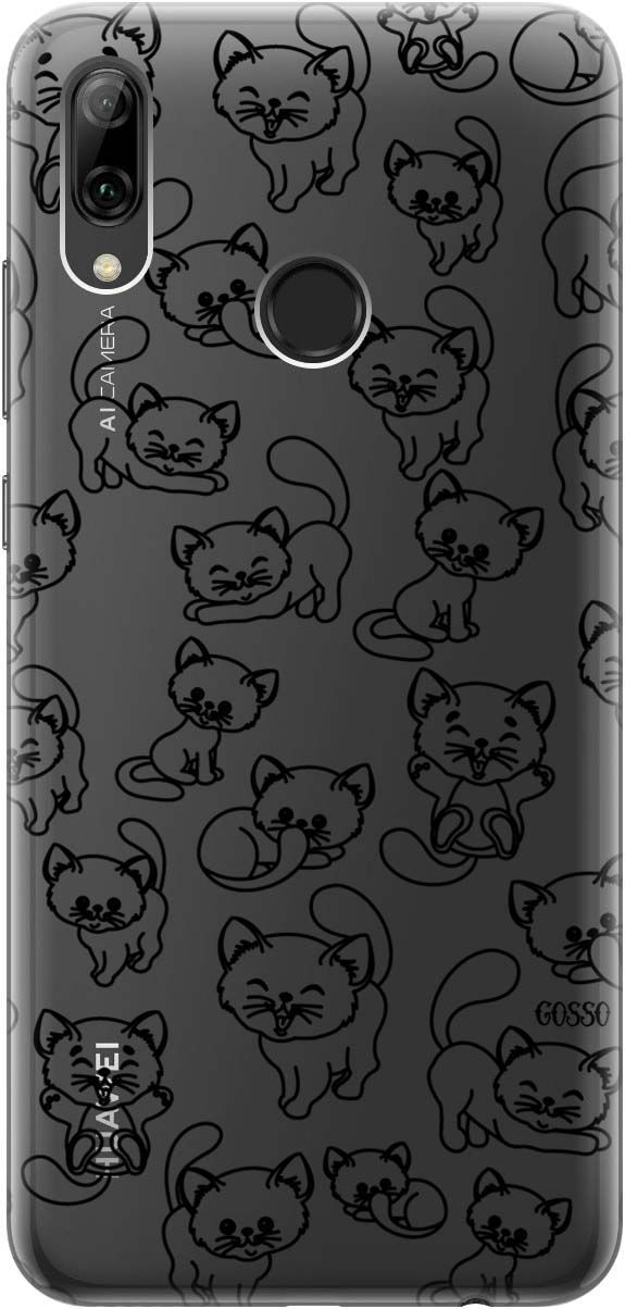 Чехол на Honor 10 Lite/Huawei P Smart (2019) "Cute Kitties" прозрачный, Прозрачный;черный, 0
Чехол на Honor 10 Lite/Huawei P Smart (2019) "Cute Kitties" прозрачный, Прозрачный;черный, 0