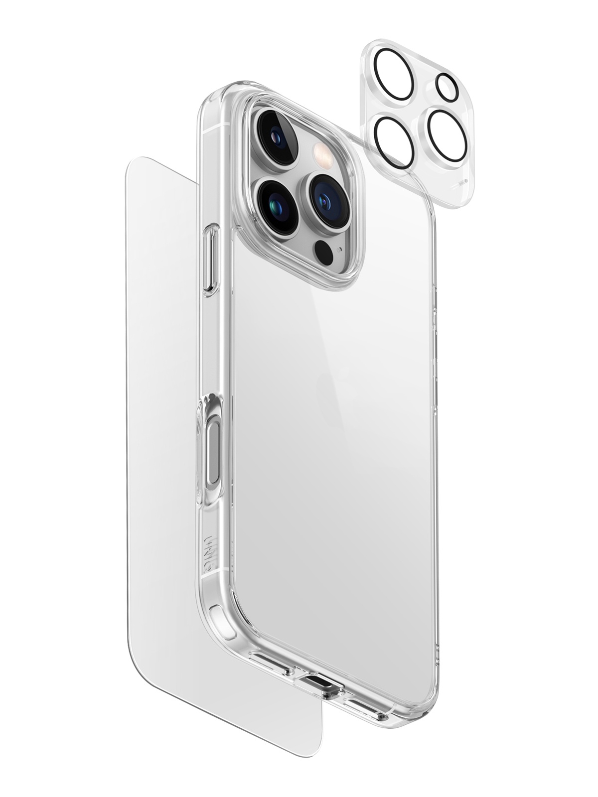 Чехол Uniq для iPhone 16 Pro в комплекте с защитными стеклами Bundle 360, Прозрачный
Чехол Uniq для iPhone 16 Pro в комплекте с защитными стеклами Bundle 360, Прозрачный