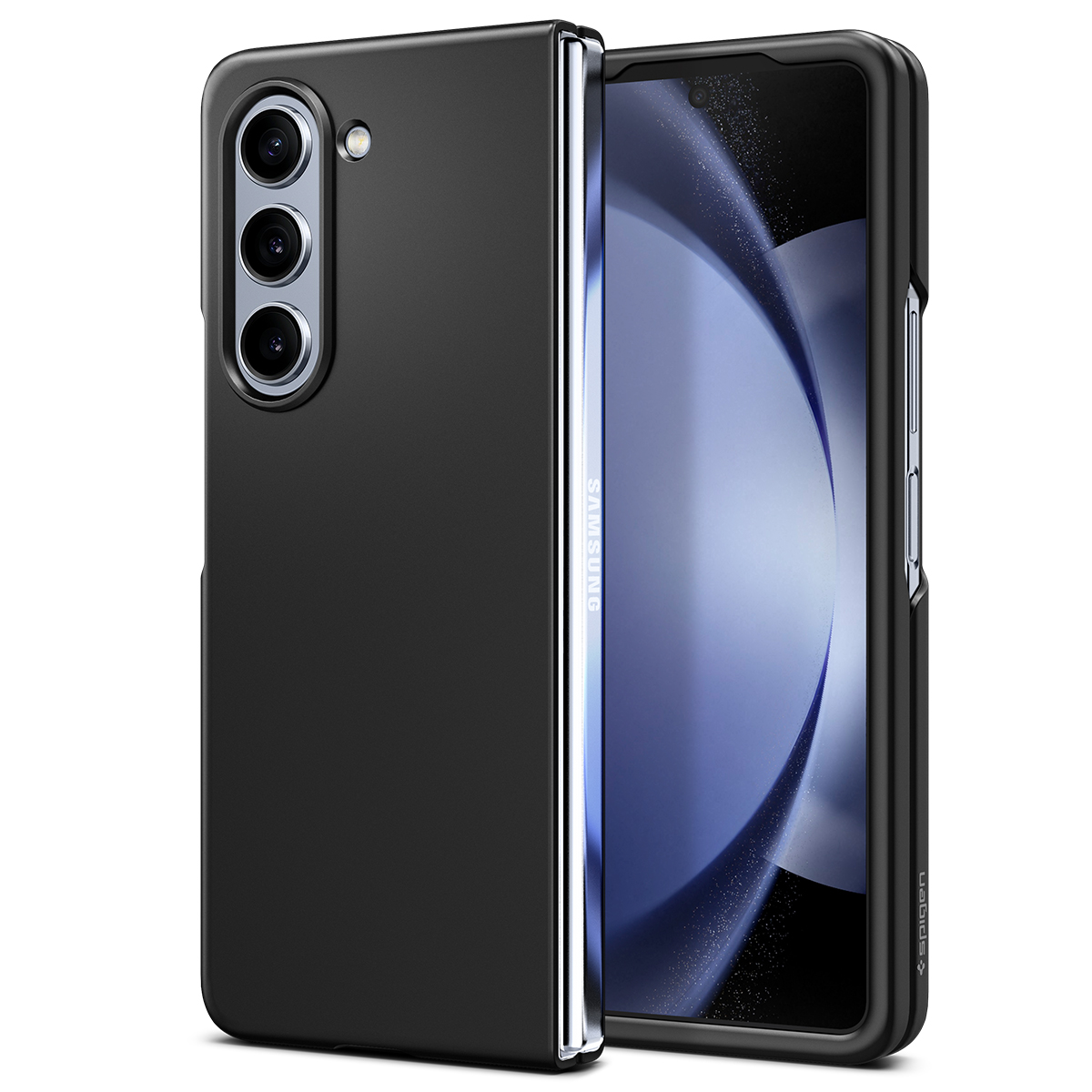 Чехол Spigen для Galaxy Z Fold 5 - Air Skin - Черный - ACS06223, Galaxy Z Fold 5 - AirSkin
Чехол Spigen для Galaxy Z Fold 5 - Air Skin - Черный - ACS06223, Galaxy Z Fold 5 - AirSkin
