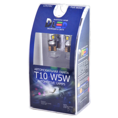 Светодиодная автомобильная лампа DLed T10-W5W-10 SMD 3014 с обманкой Комплект 2 лампы., DLed T10 - W5W - 10 SMD 3014 (с обманкой)
Светодиодная автомобильная лампа DLed T10-W5W-10 SMD 3014 с обманкой Комплект 2 лампы., DLed T10 - W5W - 10 SMD 3014 (с обманкой)