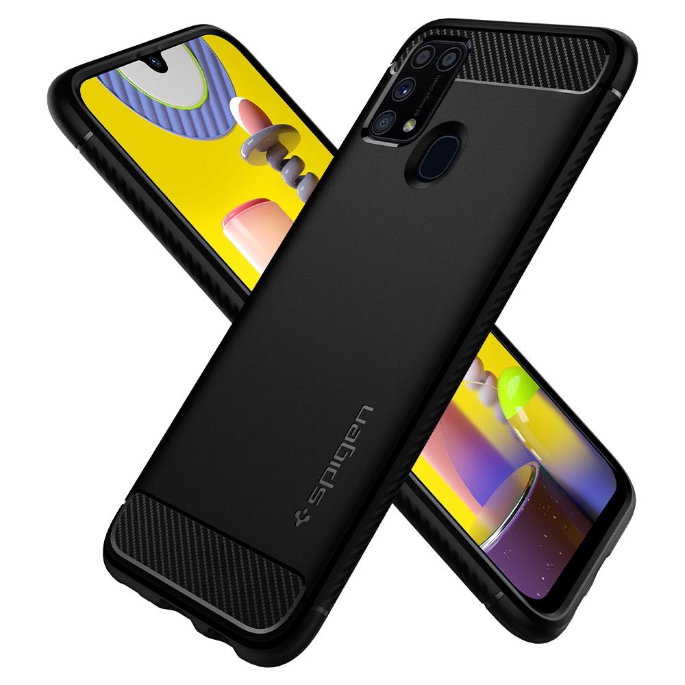 Прочный чехол Spigen для Galaxy M31 - Rugged Armor - Черный матовый - ACS00909, Прочный Case для Galaxy M31 - Rugged Armor - Черный матовый - ACS00909
Прочный чехол Spigen для Galaxy M31 - Rugged Armor - Черный матовый - ACS00909, Прочный Case для Galaxy M31 - Rugged Armor - Черный матовый - ACS00909