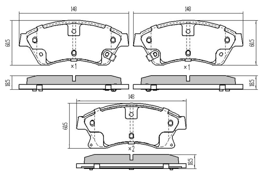 Колодки тормозные перед CHEVROLET CRUZE /AVEO 09-/OPEL ASTRA J 10- (диски 2 SAT ST13301207
Колодки тормозные перед CHEVROLET CRUZE /AVEO 09-/OPEL ASTRA J 10- (диски 2 SAT ST13301207