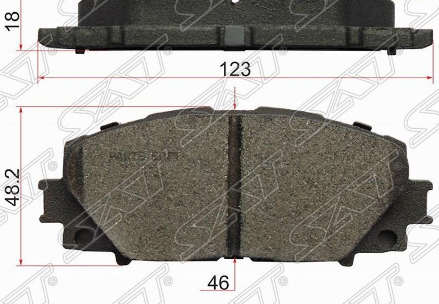 Колодки тормозные перед TOYOTA AQUA 11-/VITZ/YARIS 05-/PREMIO 07-/PRIUS 0 SAT ST0446552180
Колодки тормозные перед TOYOTA AQUA 11-/VITZ/YARIS 05-/PREMIO 07-/PRIUS 0 SAT ST0446552180
