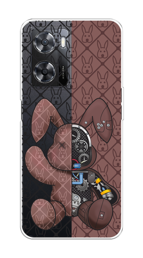 Чехол на Oppo A57 4G/A77 4G/A77s 4G/A57s "Киборг-заяц шоколадный", Коричневый;черный;прозрачный, 2511950-1
Чехол на Oppo A57 4G/A77 4G/A77s 4G/A57s "Киборг-заяц шоколадный", Коричневый;черный;прозрачный, 2511950-1