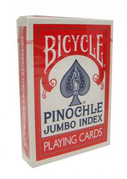 Игральные карты Bicycle Pinochle Jumbo Index, красные, Bicycle Pinochle Jumbo Index – красные
Игральные карты Bicycle Pinochle Jumbo Index, красные, Bicycle Pinochle Jumbo Index – красные