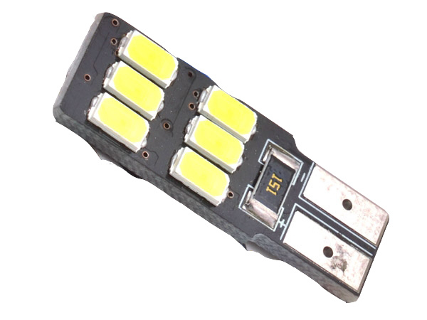 Светодиодная автомобильная лампа T10 - W5W - 6 SMD 5630 односторонняя (с обманкой) 2 шт., T10 - W5W - 6 SMD 5630 односторонняя (с обманкой)
Светодиодная автомобильная лампа T10 - W5W - 6 SMD 5630 односторонняя (с обманкой) 2 шт., T10 - W5W - 6 SMD 5630 односторонняя (с обманкой)