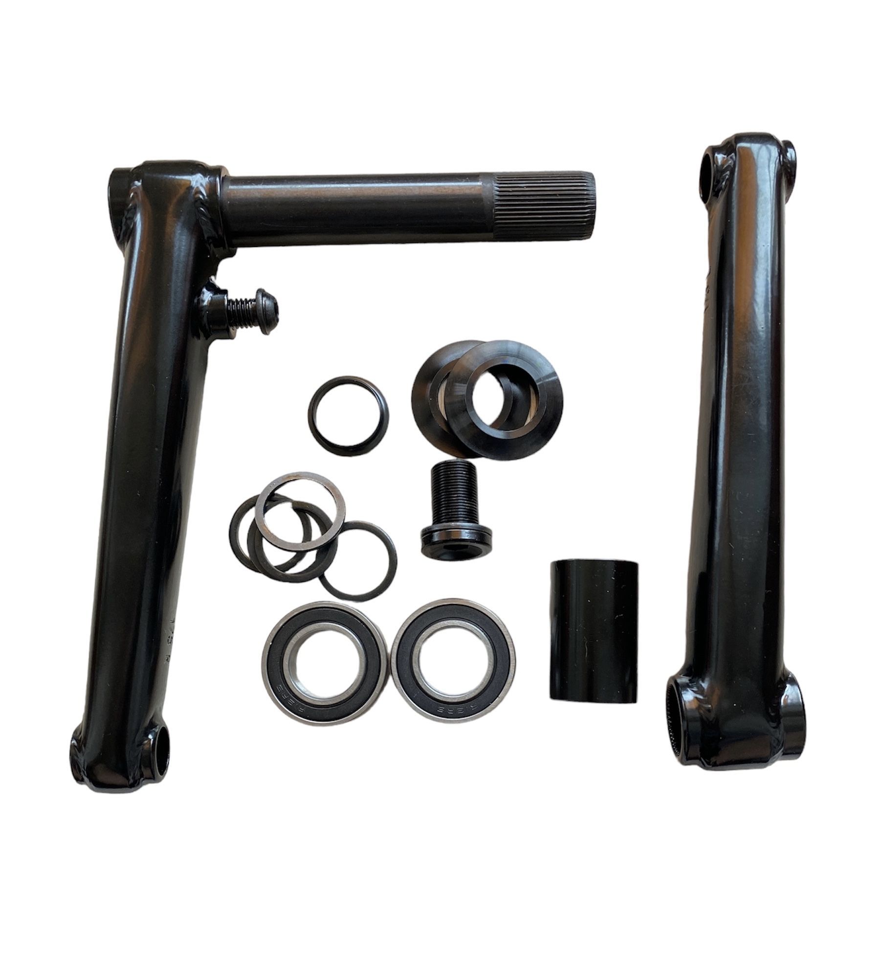 Шатуны BMX, комплект с осью, 175 мм, 48T-22mm, хром-молибденовый сплав., Черный, BFC 1225 S
Шатуны BMX, комплект с осью, 175 мм, 48T-22mm, хром-молибденовый сплав., Черный, BFC 1225 S