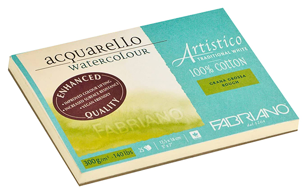 Альбом-склейка Fabriano Artistico Traditional White Торшон для акварели 12 x 18 см 25 л
Альбом-склейка Fabriano Artistico Traditional White Торшон для акварели 12 x 18 см 25 л