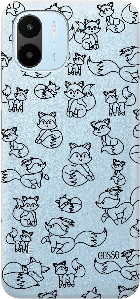 Чехол на Xiaomi Redmi A1 с 3D принтом "Funny Foxes" прозрачный, Прозрачный;черный, 159269
Чехол на Xiaomi Redmi A1 с 3D принтом "Funny Foxes" прозрачный, Прозрачный;черный, 159269