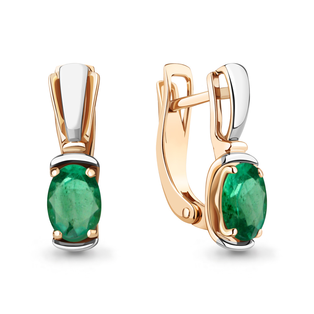 Серьги из красного золота с изумрудом Aquamarine Aquamarine 942345к_585_кз, 942345к_585_кз
Серьги из красного золота с изумрудом Aquamarine Aquamarine 942345к_585_кз, 942345к_585_кз