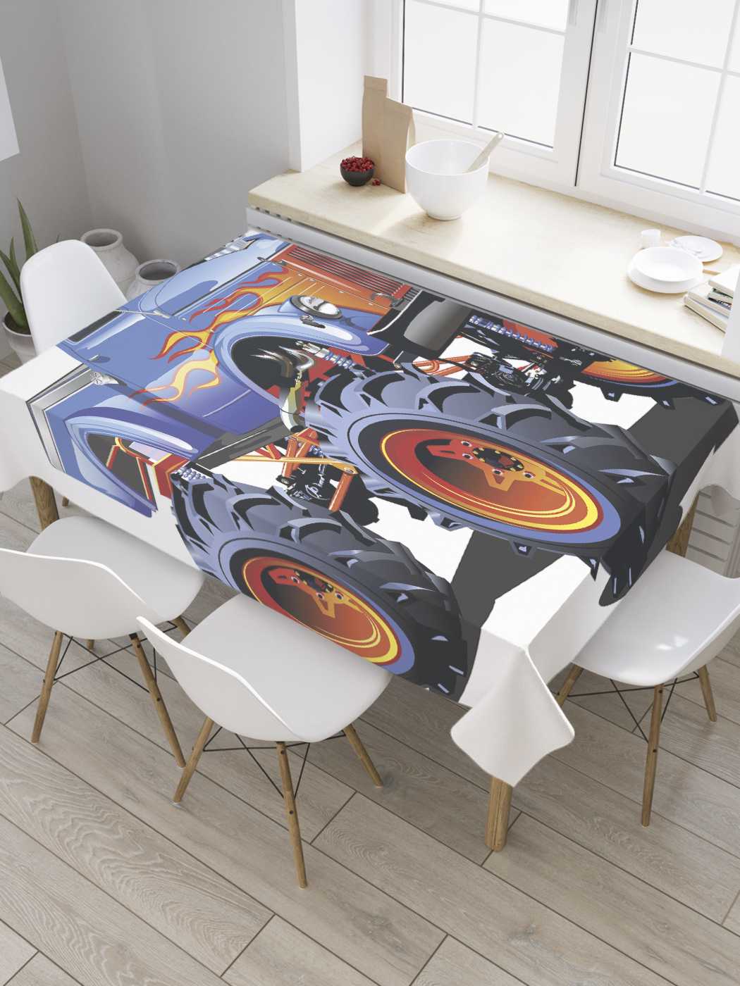 Скатерть прямоугольная JoyArty "Машина на высоких колесах" из оксфорда, 180x145 см, Машина на высоких колесах
Скатерть прямоугольная JoyArty "Машина на высоких колесах" из оксфорда, 180x145 см, Машина на высоких колесах