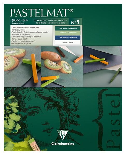 Альбом-склейка Clairefontaine Pastelmat для пастели 24 х 30 см 12 л 360 г цветной блок
Альбом-склейка Clairefontaine Pastelmat для пастели 24 х 30 см 12 л 360 г цветной блок