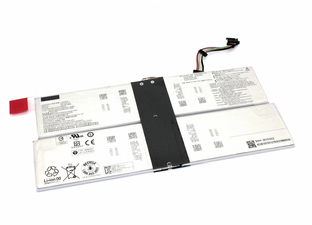 Аккумуляторная батарея 5B10W13884, SB10T83127 для ноутбука Lenovo L19C4P70, 7.72V (6340mAh
Аккумуляторная батарея 5B10W13884, SB10T83127 для ноутбука Lenovo L19C4P70, 7.72V (6340mAh