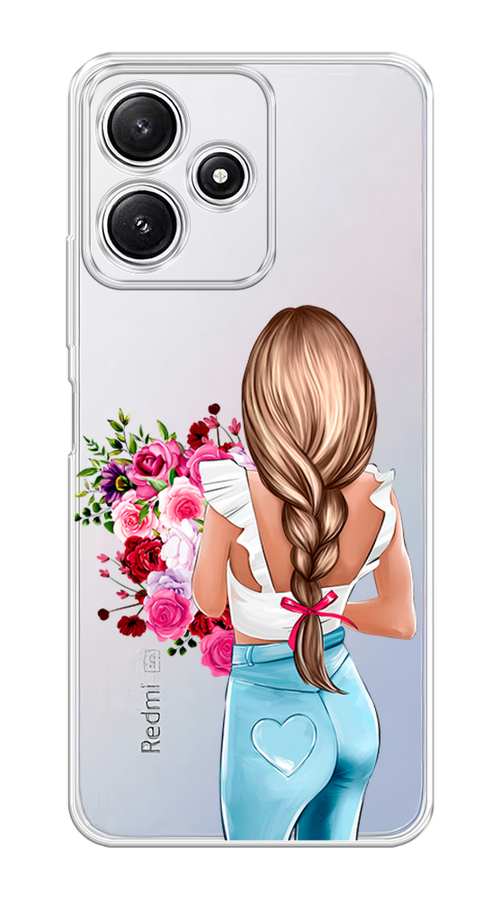 Чехол на Xiaomi Redmi 12 5G/Redmi 12R "Девушка с цветами", Коричневый;розовый;бирюзовый, 319650-1
Чехол на Xiaomi Redmi 12 5G/Redmi 12R "Девушка с цветами", Коричневый;розовый;бирюзовый, 319650-1
