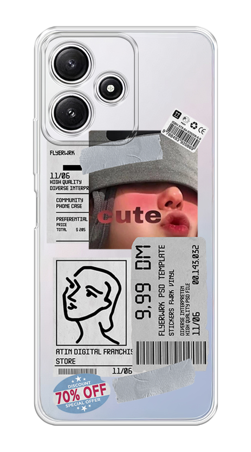 Чехол на Xiaomi Redmi 12 5G/Redmi 12R "Cute girl collage", Розовый;серый;голубой, 319650-1
Чехол на Xiaomi Redmi 12 5G/Redmi 12R "Cute girl collage", Розовый;серый;голубой, 319650-1