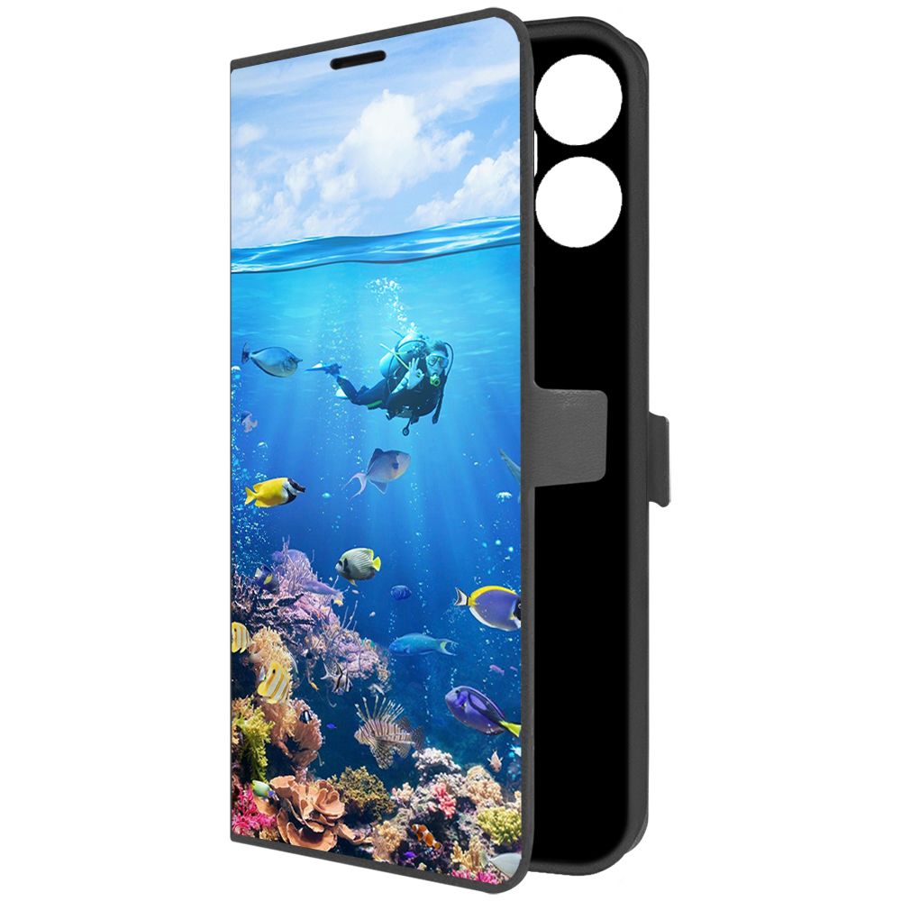 Чехол-книжка Krutoff Eco Book для ITEL S18 Pro Австралия, Большой Барьерный Риф (черный)
Чехол-книжка Krutoff Eco Book для ITEL S18 Pro Австралия, Большой Барьерный Риф (черный)