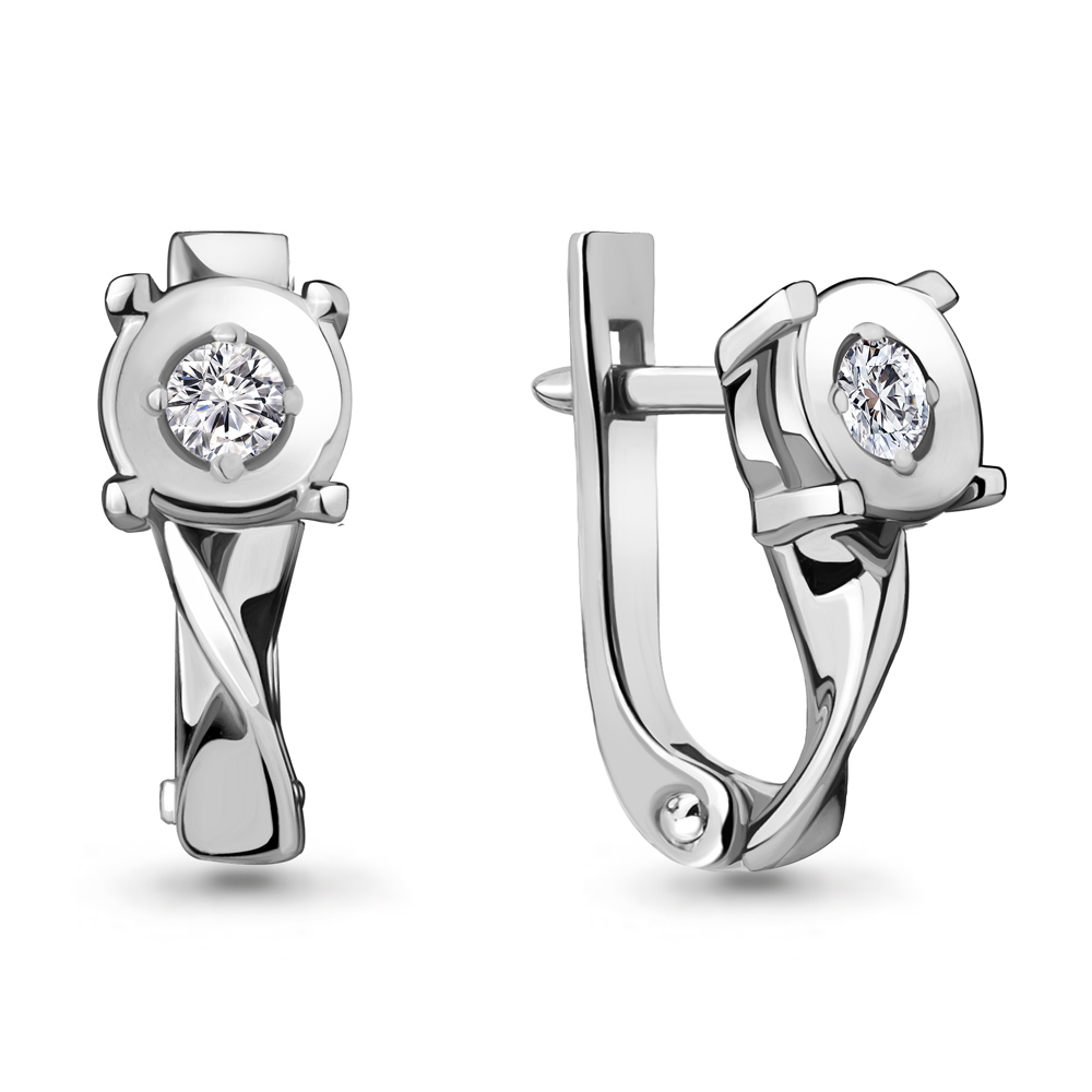 Серьги из белого золота с бриллиантом Aquamarine Aquamarine 942293_585_бз, 942293_585_бз
Серьги из белого золота с бриллиантом Aquamarine Aquamarine 942293_585_бз, 942293_585_бз