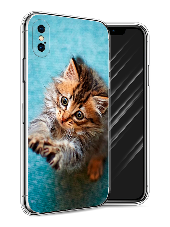 Чехол Awog на Apple iPhone X (10) / Айфон X (10) "Котенок просит есть", Разноцветный, 11050-2
Чехол Awog на Apple iPhone X (10) / Айфон X (10) "Котенок просит есть", Разноцветный, 11050-2