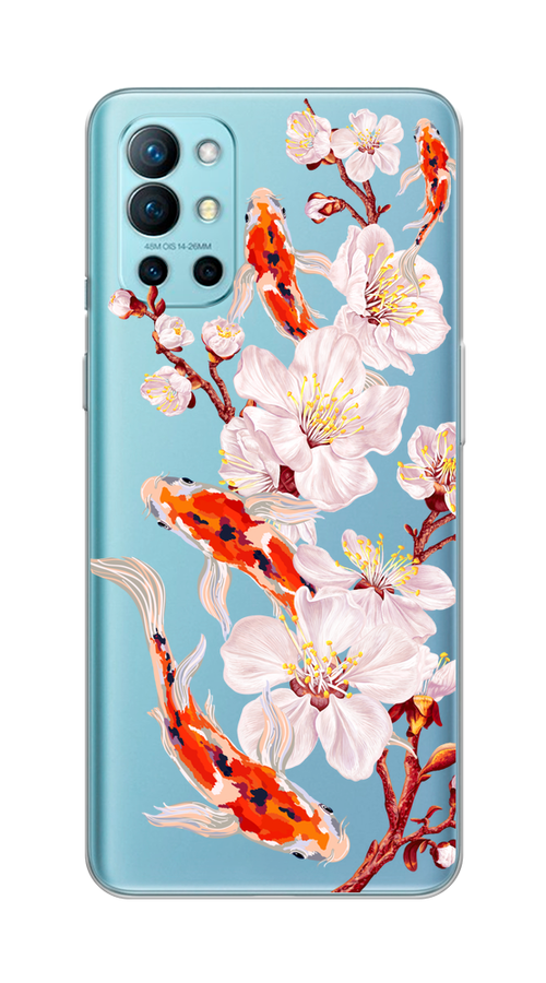 Чехол на OnePlus 9R "Карпы и сакура", Оранжевый;розовый;бежевый;прозрачный, 151650-1
Чехол на OnePlus 9R "Карпы и сакура", Оранжевый;розовый;бежевый;прозрачный, 151650-1