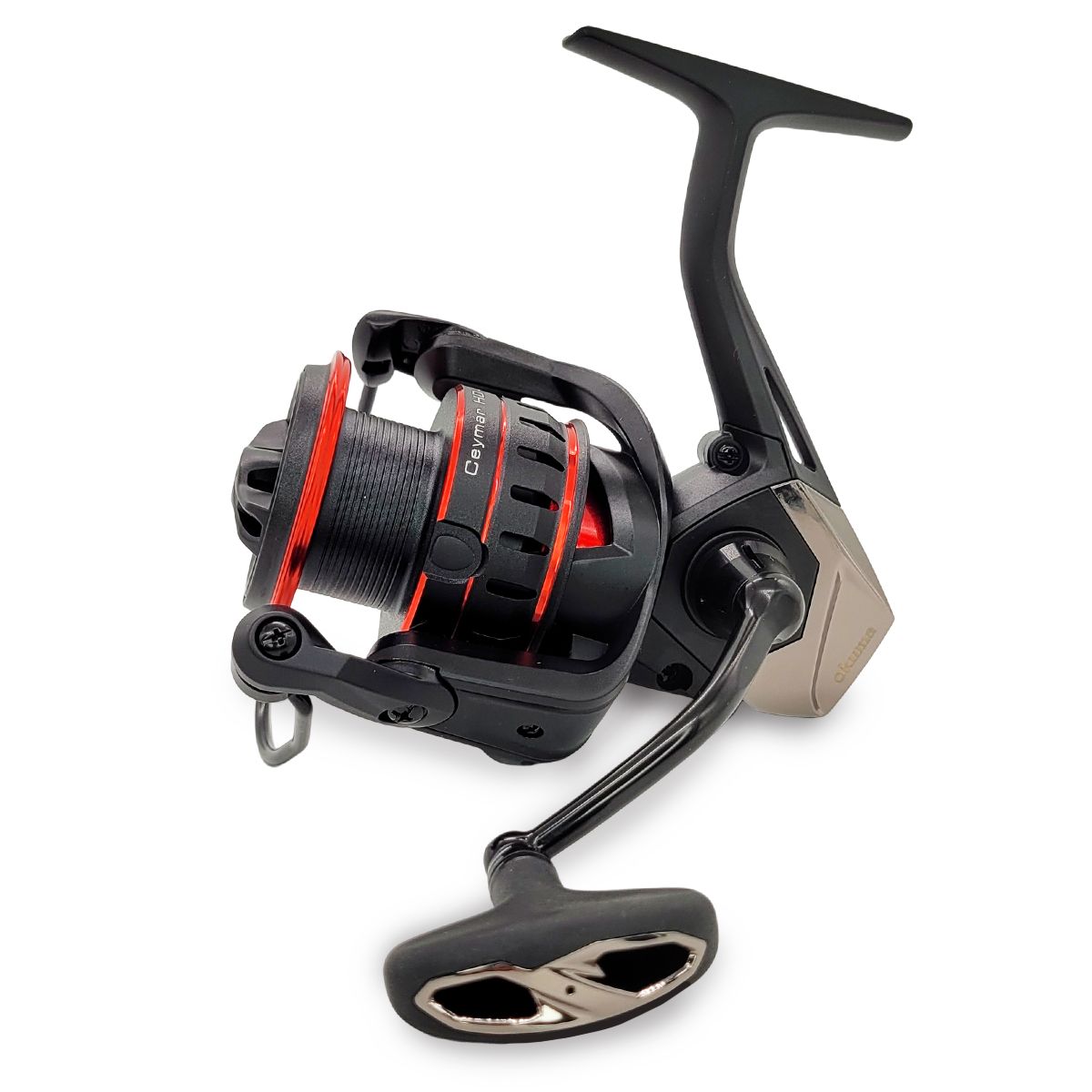 Катушка Okuma CEYMAR HD-2500A Spinning 5.3:1, с передним фрикционом, Черный;красный, CEYMAR_черный_красный_черный матовый
Катушка Okuma CEYMAR HD-2500A Spinning 5.3:1, с передним фрикционом, Черный;красный, CEYMAR_черный_красный_черный матовый