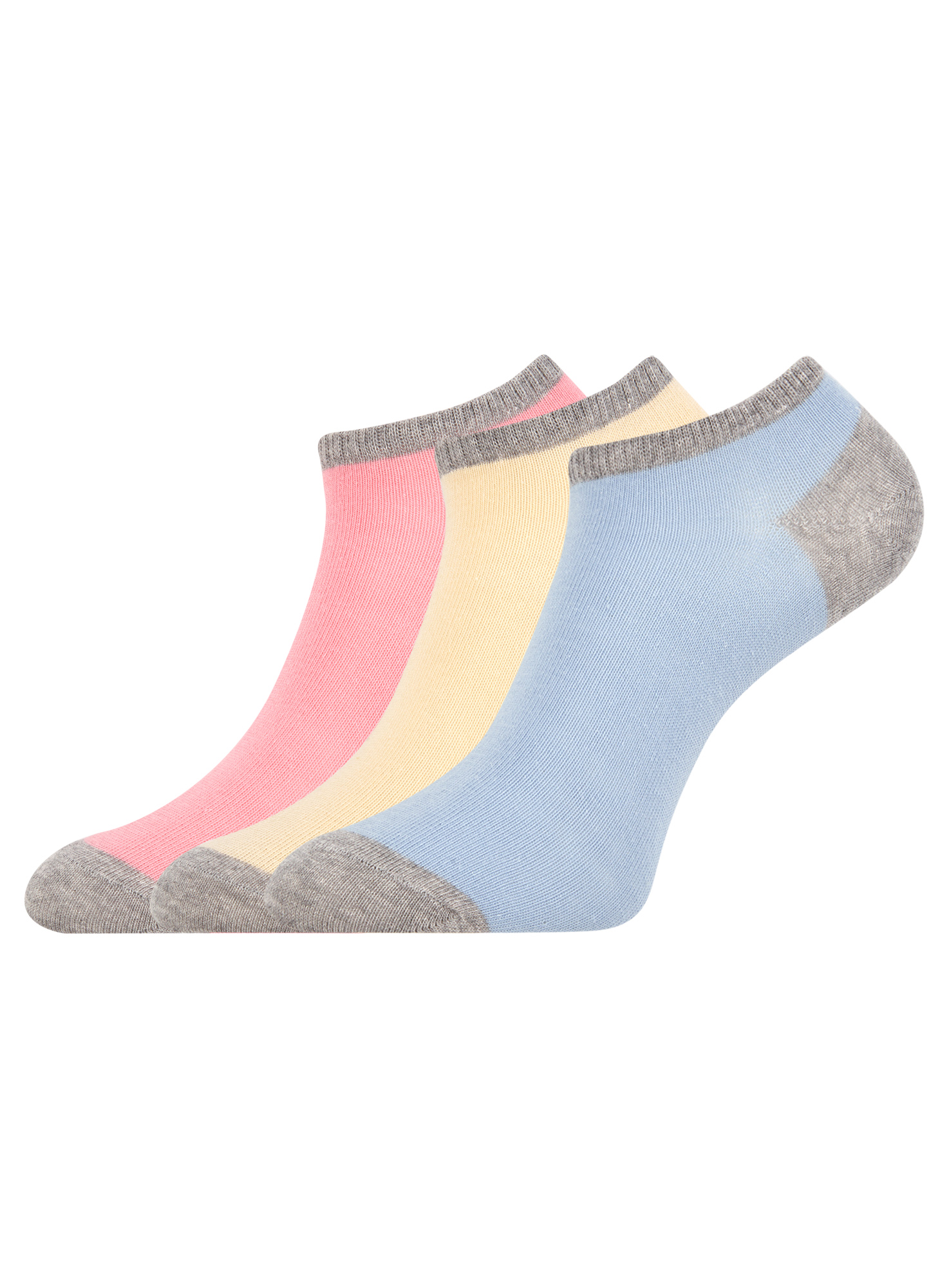 Комплект носков женских oodji 57102433T3 разноцветных 35-37, 57102433T3 
Комплект носков женских oodji 57102433T3 разноцветных 35-37, 57102433T3